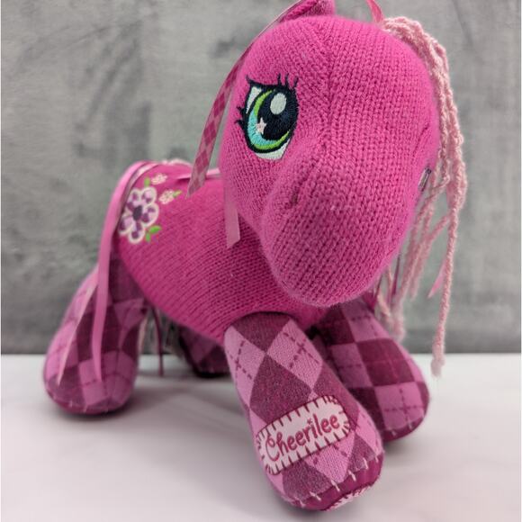 2 MLP soft plush Cheerilee 2007 & Sparkle Rarity 2017 unicorn my little pony - Picture 8 of 15